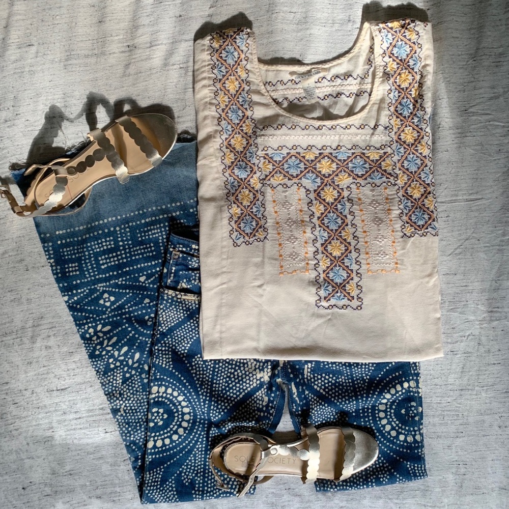 Lucky brand top / coverup